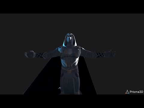 Moon Knight 3D Animation