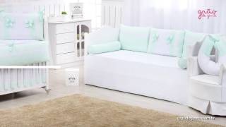 Quarto para Bebê Nobreza Verde | Ref: 61165