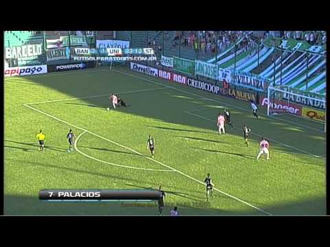 Gol de Palacios. Banfield 3 Unión 2.Fecha 21. Torneo Primera B Nacional.Fútbol Para Todos