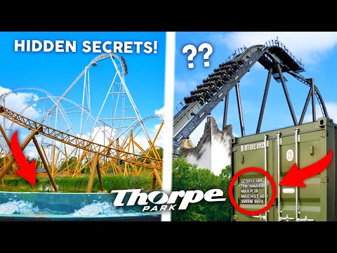 30 Hidden Secrets You MISSED at Thorpe Park!!