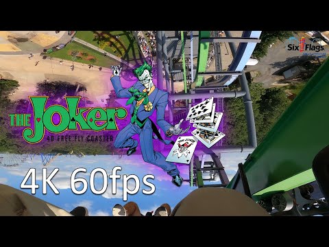 Official The Joker POV 2021 - 4k 60fps - Six Flags Great Adventure