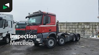 Camion scarrabile Mercedes-Benz Arocs 3251 Arocs 8X4 Palfinger hooklift Big-Axle Automatic Euro | Immagine 4 - Autoline