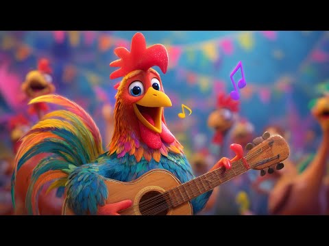 Il Gallo Bepito 🐓 Canzoni per Bambini | Cartoni Animati per Bambini | Kids Songs