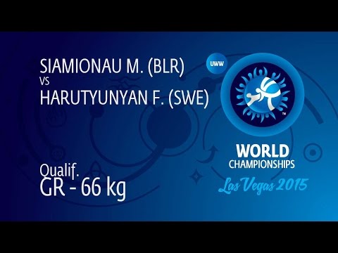 Qual. GR - 66 kg: F. HARUTYUNYAN (SWE) df. M. SIAMIONAU (BLR), 4-3