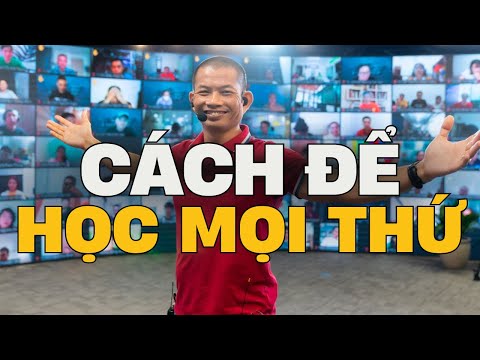 Phương pháp học tập cực hiệu quả của Phạm Thành Long (97% không biết điều này)