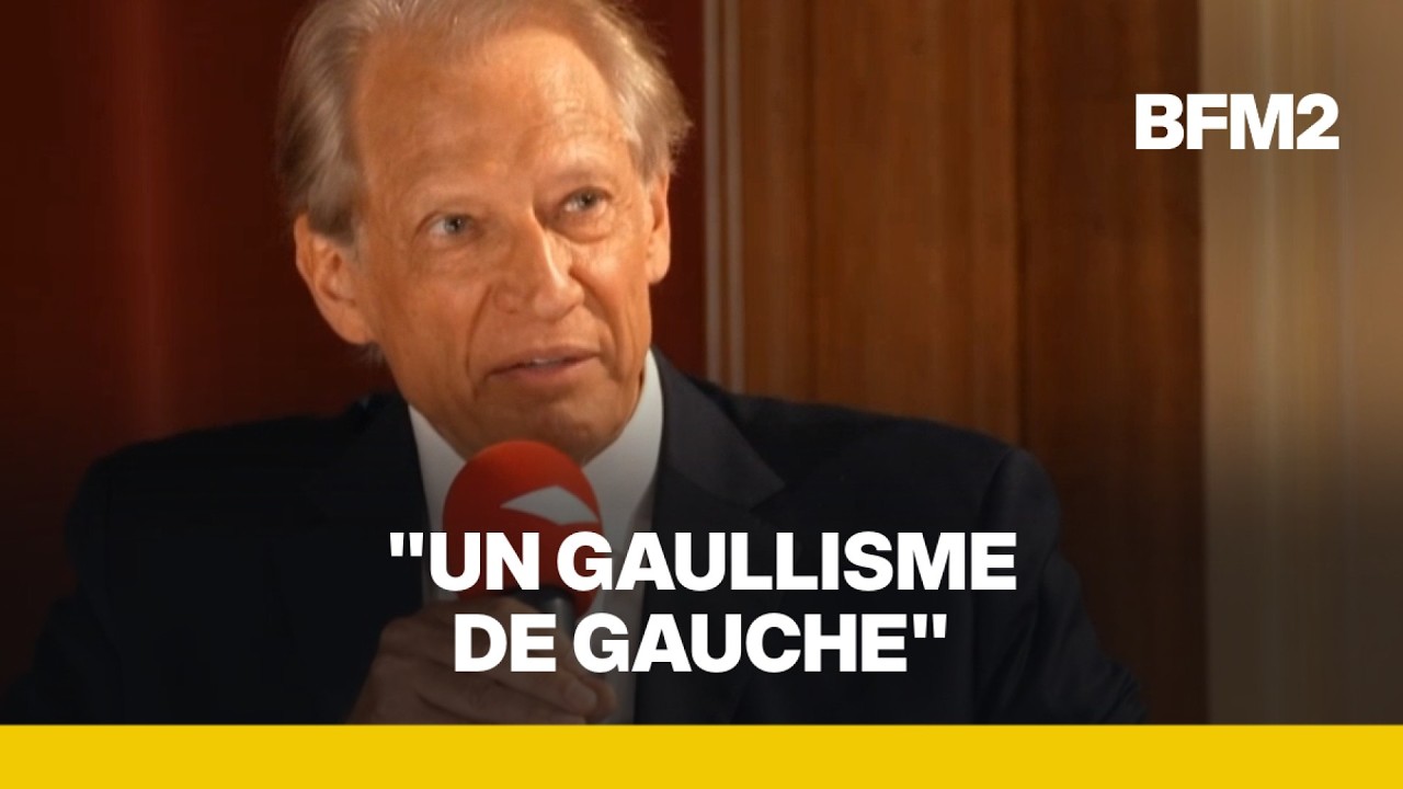 Dominique de Villepin se revendique d'un "gaullisme de gauche"