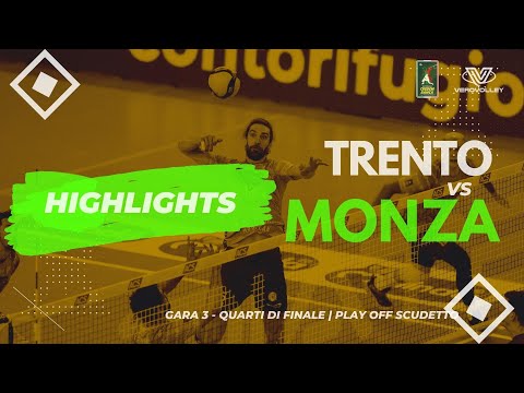 Highlights | Trento 3-1 Vero Volley | G3 - Quarti di Finale Play Off Scudetto