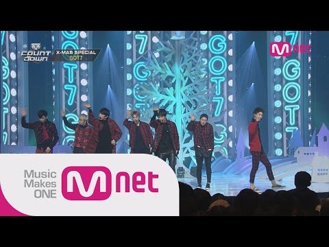 GOT7(갓세븐) - 하지하지마(Stop stop it) + A + Girls Girls Girls 141225 M COUNTDOWN Ep.406