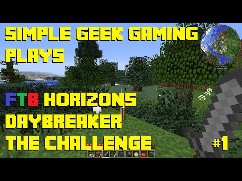 Let's Play FTB Horizons: Daybreaker, Ep.1: The Race Begins