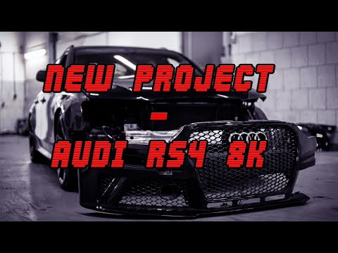 Audi RS4 8K BLACK EDITION Wiederaufbau|Rebuilding A Wrecked RS4 B8|Js-Fahrzeug-Teilehandel