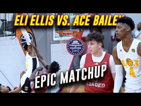Eli Ellis GOES OFF for 35 POINTS 🔥 | Team Loaded Takes On 5 ⭐ Ace Bailey & AOT