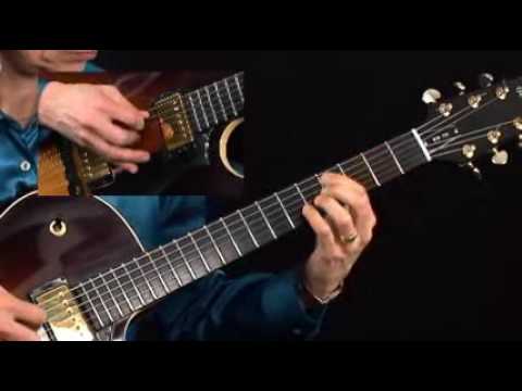 Guitar Lesson - Mimi Fox - Flying Solo - Blues Walking Bass Peformance