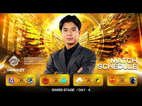 (Official Re Stream) M7 World Championship Day 4 ပွဲစဉ်​တွေ စပါပြီ | Burmese Casting