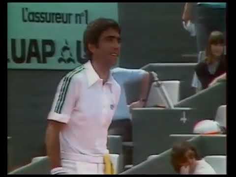Two Continental Stylists Contest The French Open on Clay in 1979