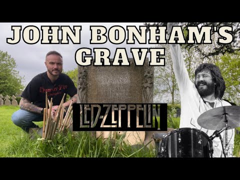 John Bonham's Grave - Famous Graves - Led Zeppelin