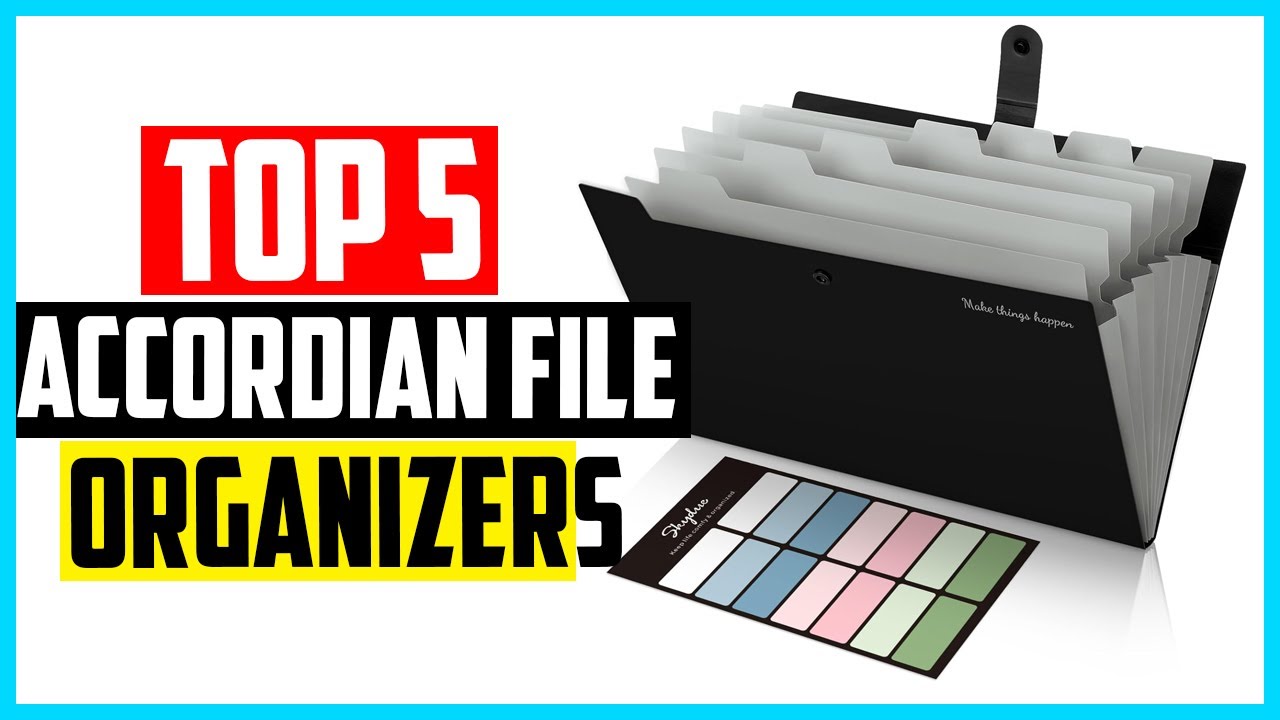 ▶️Top 5 Best Accordian File Organizers of 2026