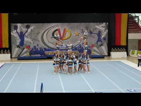 DCxM 2017 1. Platz  HCV Sapphires - Senior AllGirl Cheer