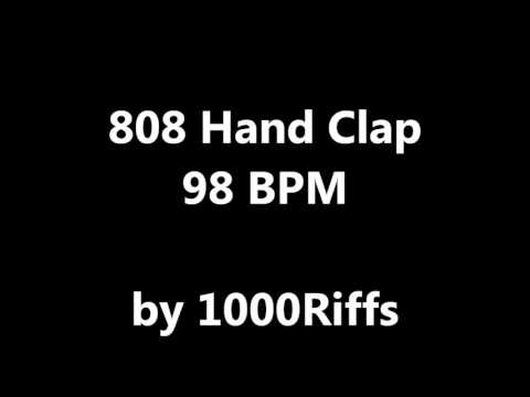 808 Hand Clap : 98 BPM - Beats Per Minute
