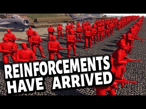 The Red Army Come to Help the Greys ! Tan Independence day - AMOW