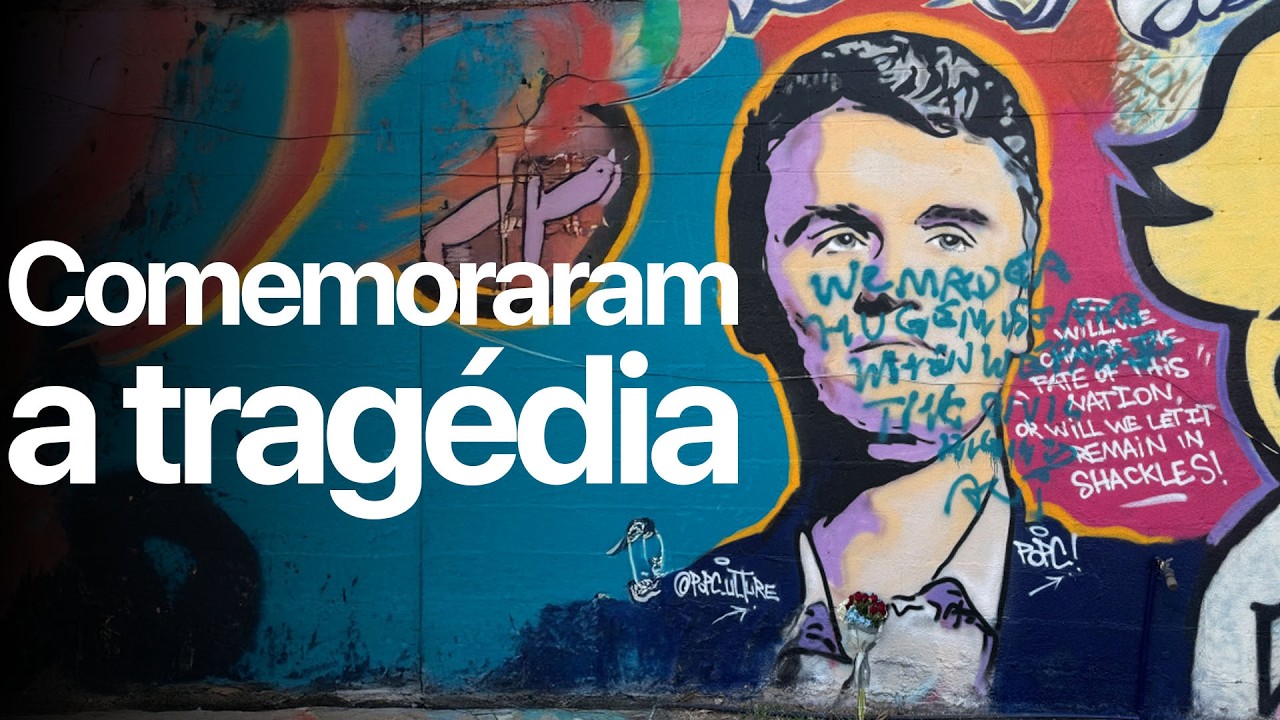 A reação assustadora das redes sociais ao atentado contra Charlie Kirk