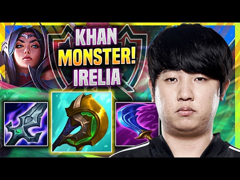 KHAN  IS A MONSTER WITH IRELIA IN EUW SOLOQ! - DK Khan Plays Irelia TOP vs Graves!