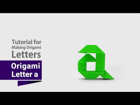 How to Make an Origami Letter A Step by Step Guide
