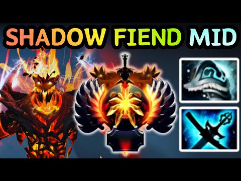 🔥 NEW PATCH 7.40b SHADOW FIEND MID MAX VALUE EVERY CAST | DOTA 2 GAMEPLAY 🔥