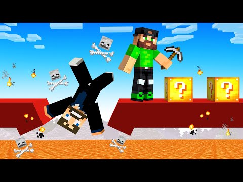 LUCKY BLOCK Deathrun for LOOT in Minecraft