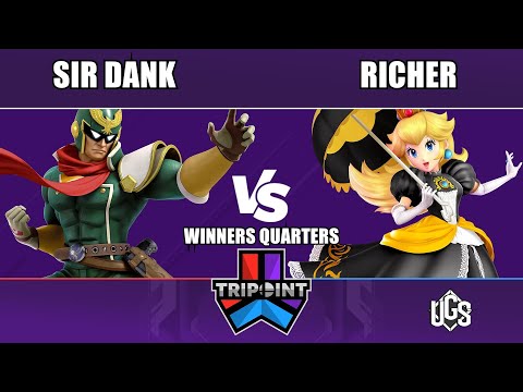 Tripoint Smash 245 - Winners Quarters - Sir Dank(Captain Falcon) Vs. Richer(Peach)