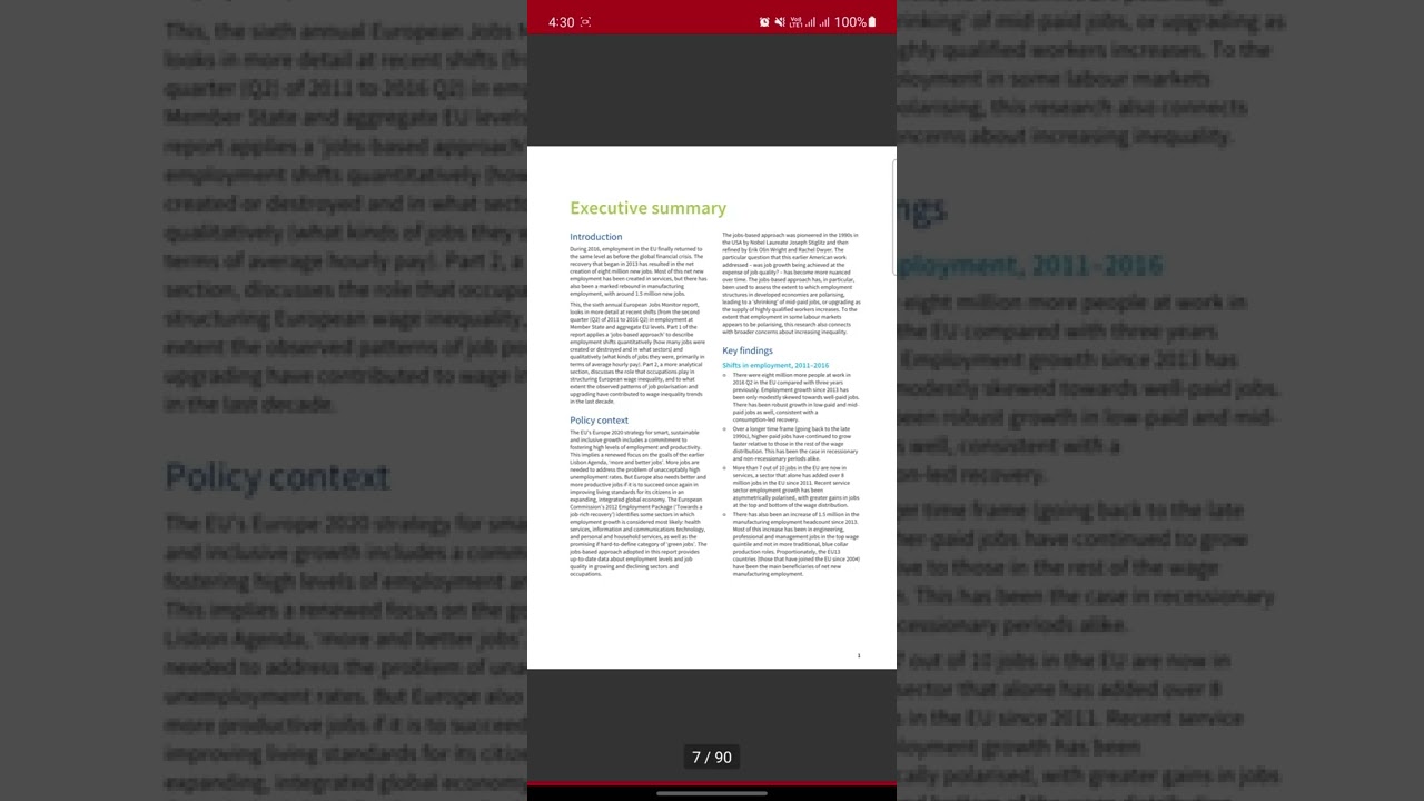 Screen Recording Fast PDF Reader