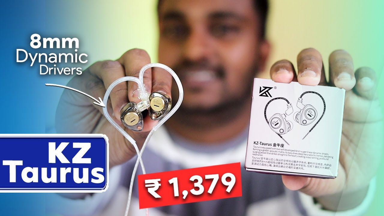 KZ Taurus - Best IEM Under Rs:1500 💖 BASS வேற லெவல்🔥!