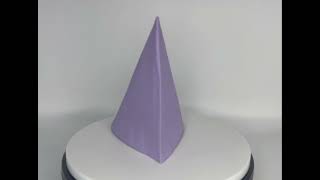 Ubrousek 3vrstvý, 33 x 33 cm světle fialový [250 ks]