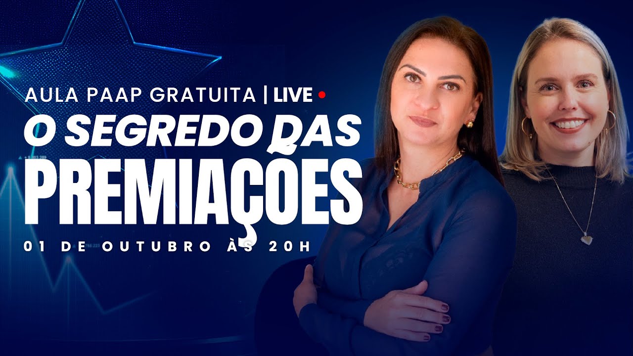 O segredo das premiações | Aula do PAAP GRATUITA #02