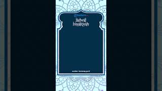 Jadwal Imsakiyah Rabu 5 April 2023 untuk Provinsi Banten dan Sekitarnya