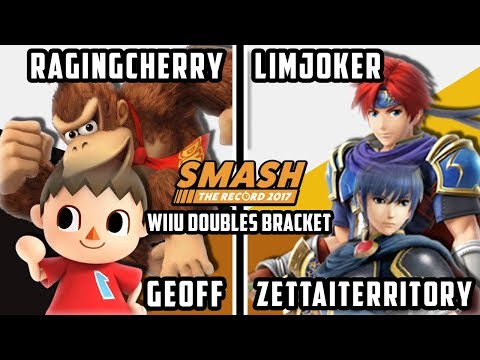 STR 2017 Smash 4 Doubles - RagingCherry & Geoff V.s Limjoker & ZettaiTerrirtory - QiiU