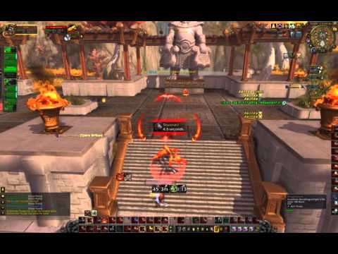WoW 6.2 Fury Warrior UTC #4 - Full Temple BG w/ Scoreboard