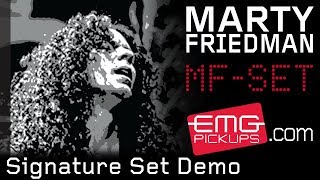 Marty Friedman Signature Pickup Set Demo