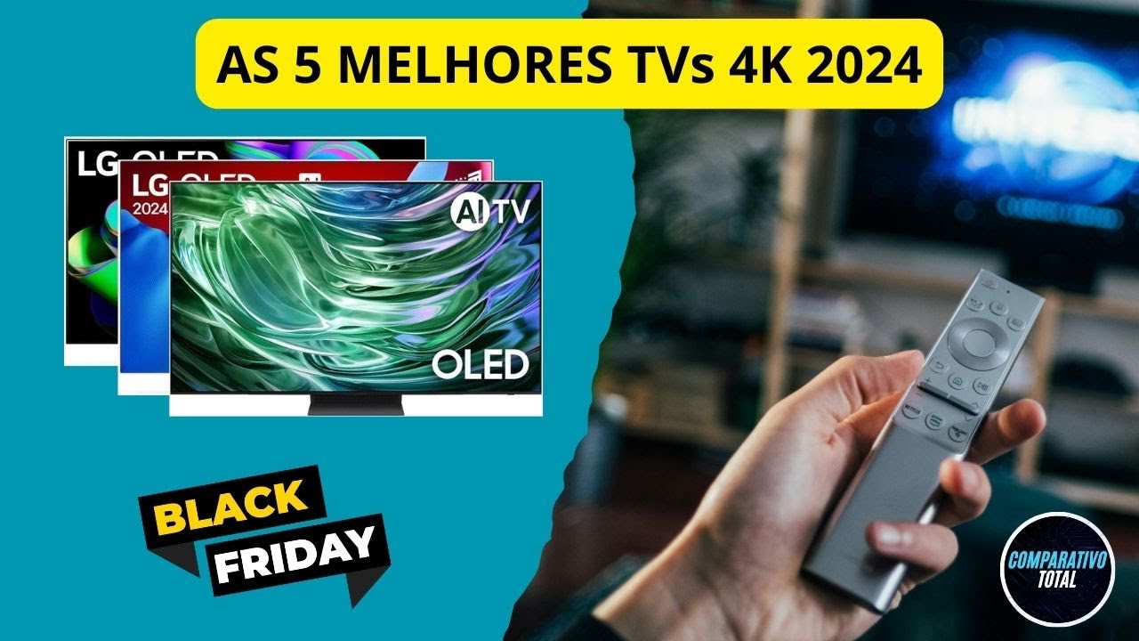 QUAL É A MELHOR TV 4K PARA O SEU DINHEIRO EM 2024?