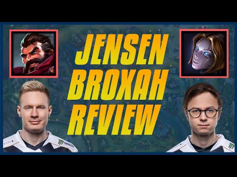Jensen + Broxah Mid/Jungle Review - How Pathing Affects Mid Lane - Liquid Drafting