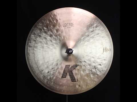 Zildjian 22" K Light Ride - 2490g (video demo) image 2