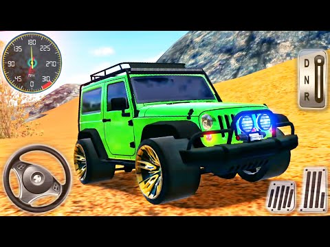 Offroad Jeep Drive Simulator - Real American 4x4 Hummer Hill Outlaw - Android GamePlay