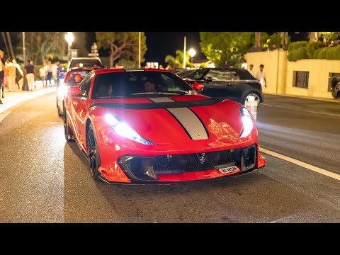 Supercars in Monaco 2022 - VOL. 24 (Novitec 488 Pista, Monza SP2, Keyvany Urus, Chiron Super Sport)