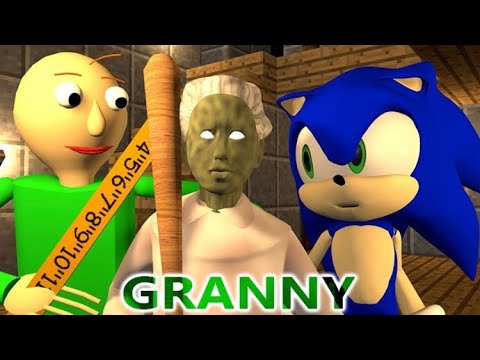 GRANNY VS BALDI IN MINECRAFT | HORROR GAME (MINECRAFT ANIMATION)-DAY 1