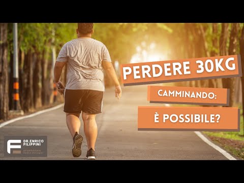 Perdere 30 chili camminando è possible?