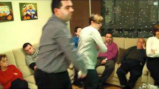 Jugando a la Wii Navidad