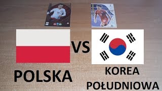MECZ TOWARZYSKI POLSKA VS KOREA POŁUDNIOWA - KARTY PANINI WORLD CUP RUSSIA 2018
