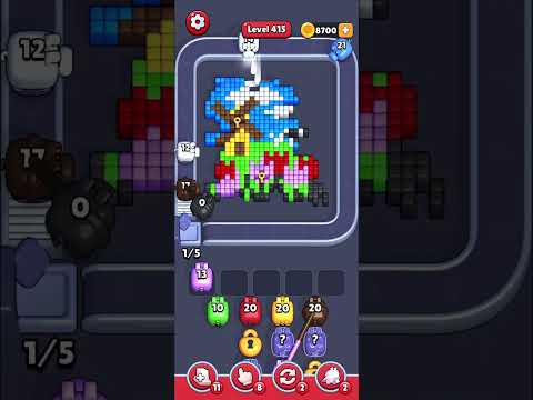 Pixel Flow Level 414 Walkthrough