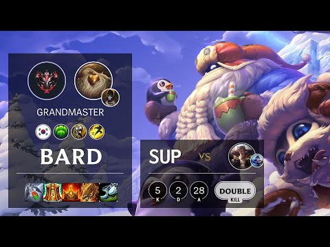 Bard Support vs Sett - KR Grandmaster Patch 10.22