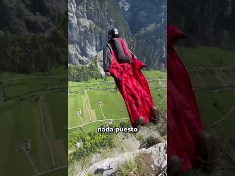 Wingsuit flying para poder volar 🪂 #curiosidades #wingsuit