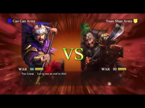 Romance of the Three kingdoms 13 Battle at Guandu